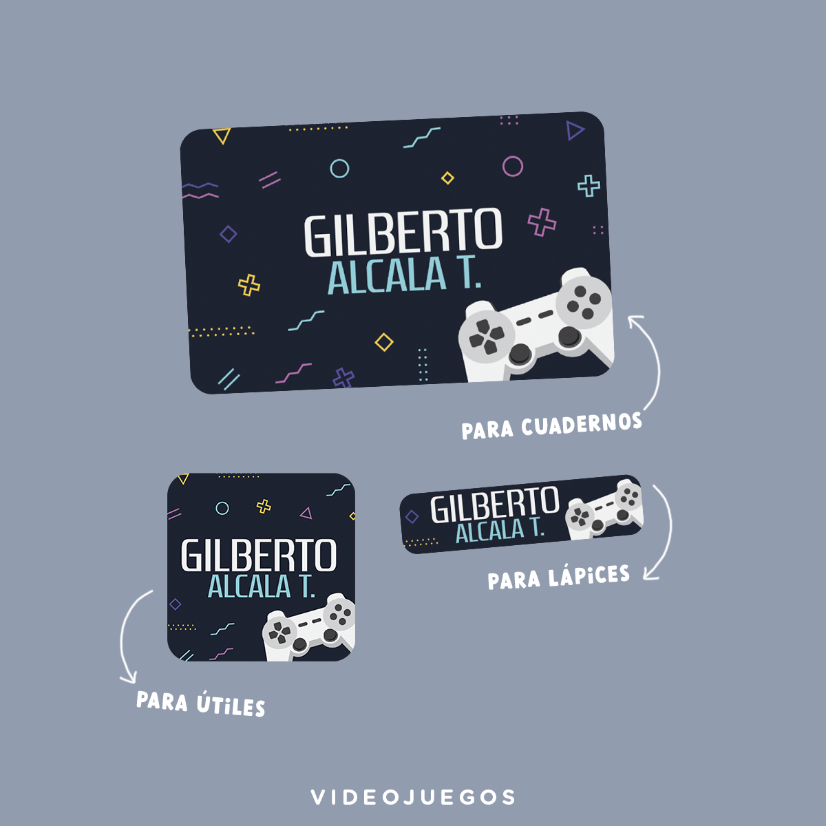 Stickers Videojuegos