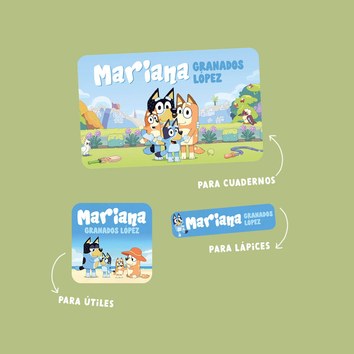 Stickers Bluey
