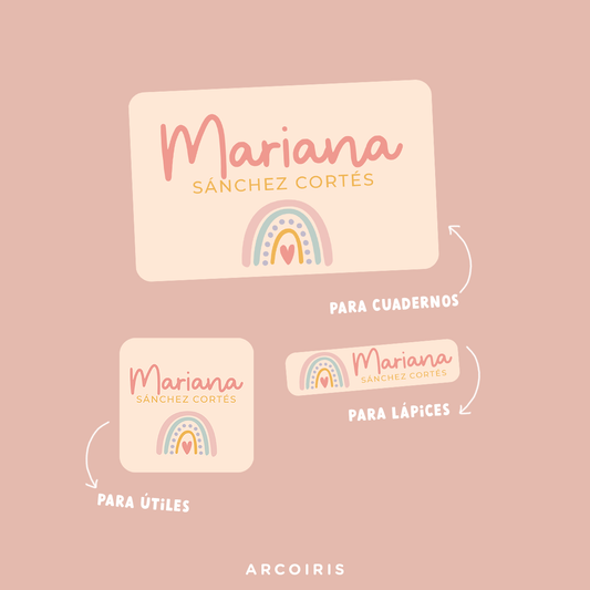 Stickers Arcoiris