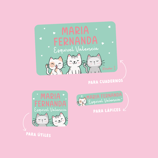 Stickers Gatitos