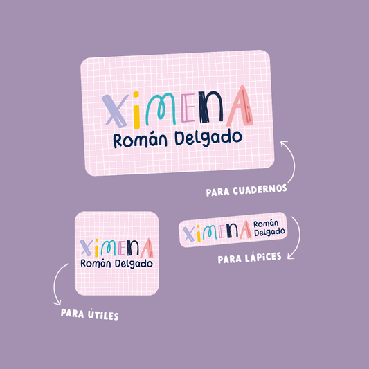 Stickers Letras