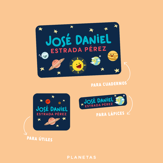 Stickers Planetas