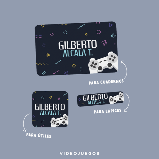 Stickers Videojuegos