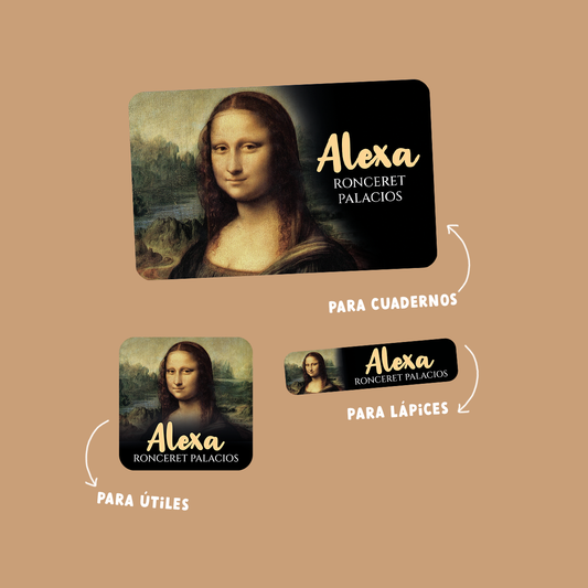 Stickers Gioconda