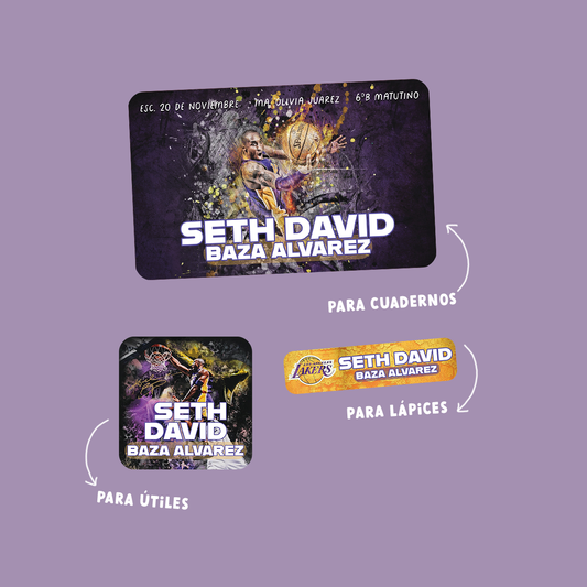 Stickers Lakers