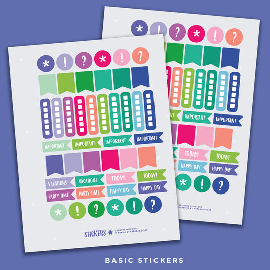 Basic Stickers