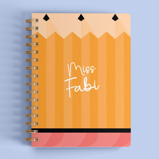 Pencil Teacher's Planner