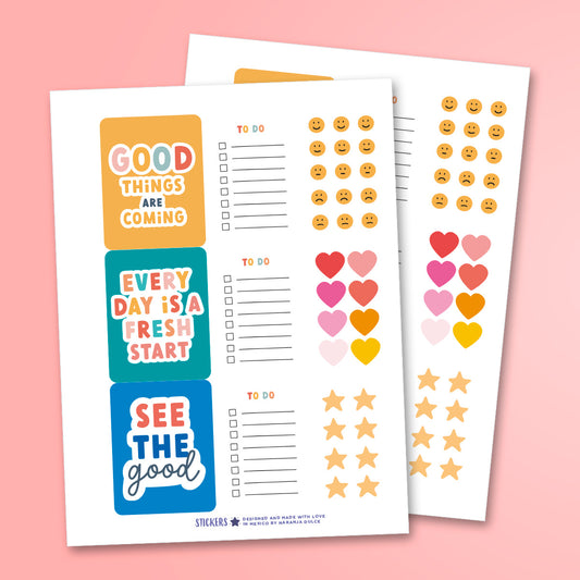 To Do List Stickers
